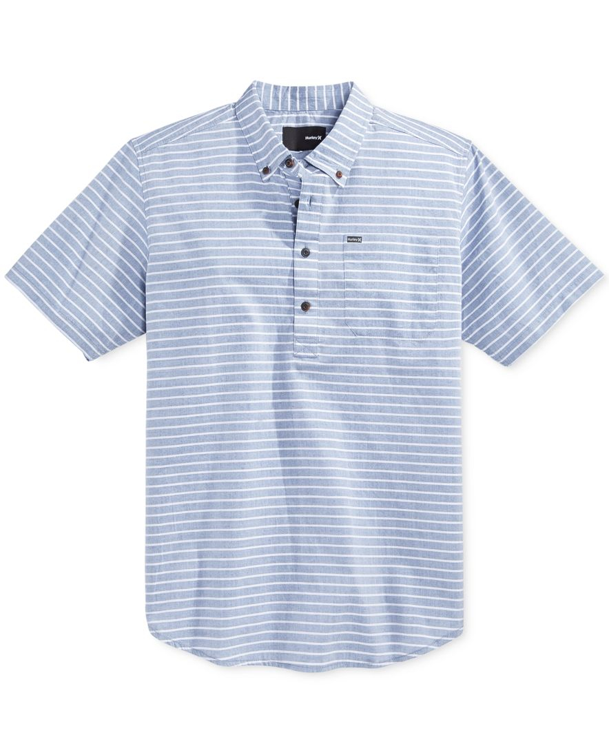 hurley button down shirt